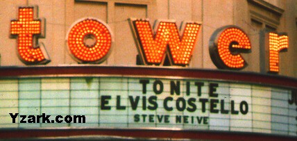 Elvis Costello at the Tower Theater