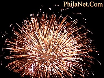 Fourth Of July  Fireworks at PhilaNet.Com